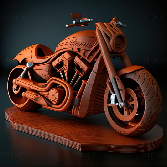 3D model Harley Davidson V Rod Muscle (STL)